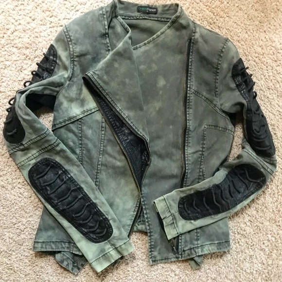 Gracia Jackets & Blazers - Gracia Fashion Trendy/Biker Jacket